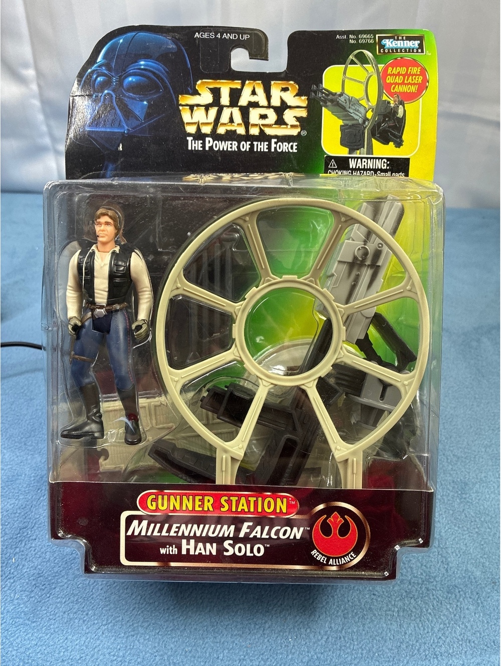 Star Wars Power Force Millennium Falcon Gunner Station with Han Solo